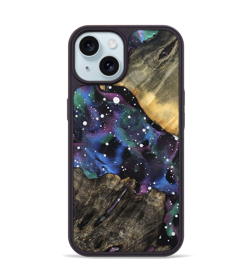 iPhone 15 Wood Phone Case - Verna (Cosmos, 831386)