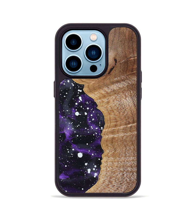 iPhone 14 Pro Wood Phone Case - Erykah (Cosmos, 831387)