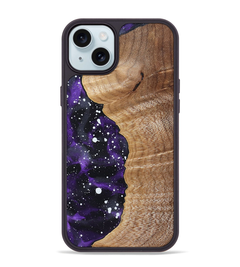 iPhone 15 Plus Wood Phone Case - Erykah (Cosmos, 831387)
