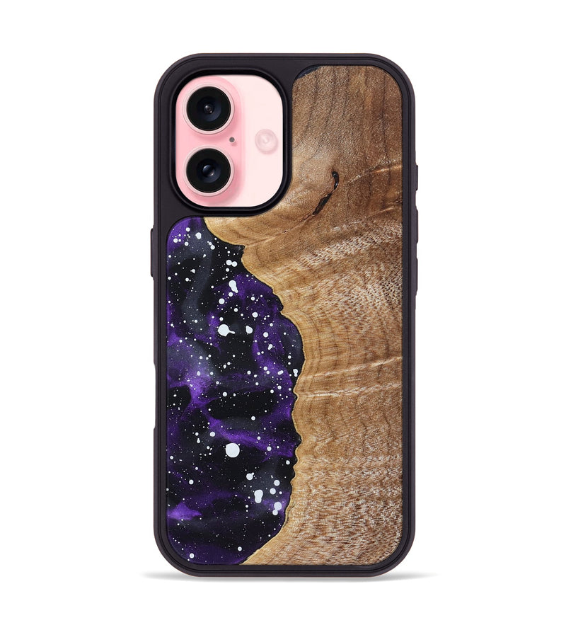 iPhone 16 Wood Phone Case - Erykah (Cosmos, 831387)