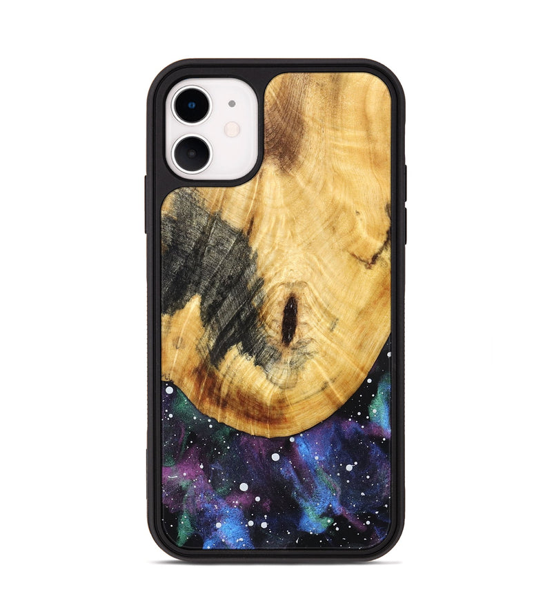 iPhone 11 Wood Phone Case - Latisha (Cosmos, 831393)