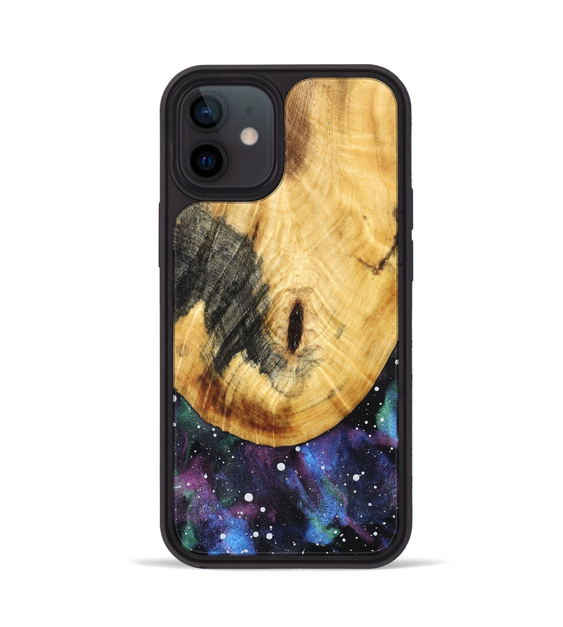 iPhone 12 Wood Phone Case - Latisha (Cosmos, 831393)