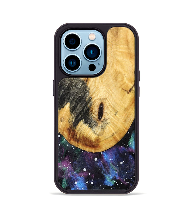 iPhone 14 Pro Wood Phone Case - Latisha (Cosmos, 831393)