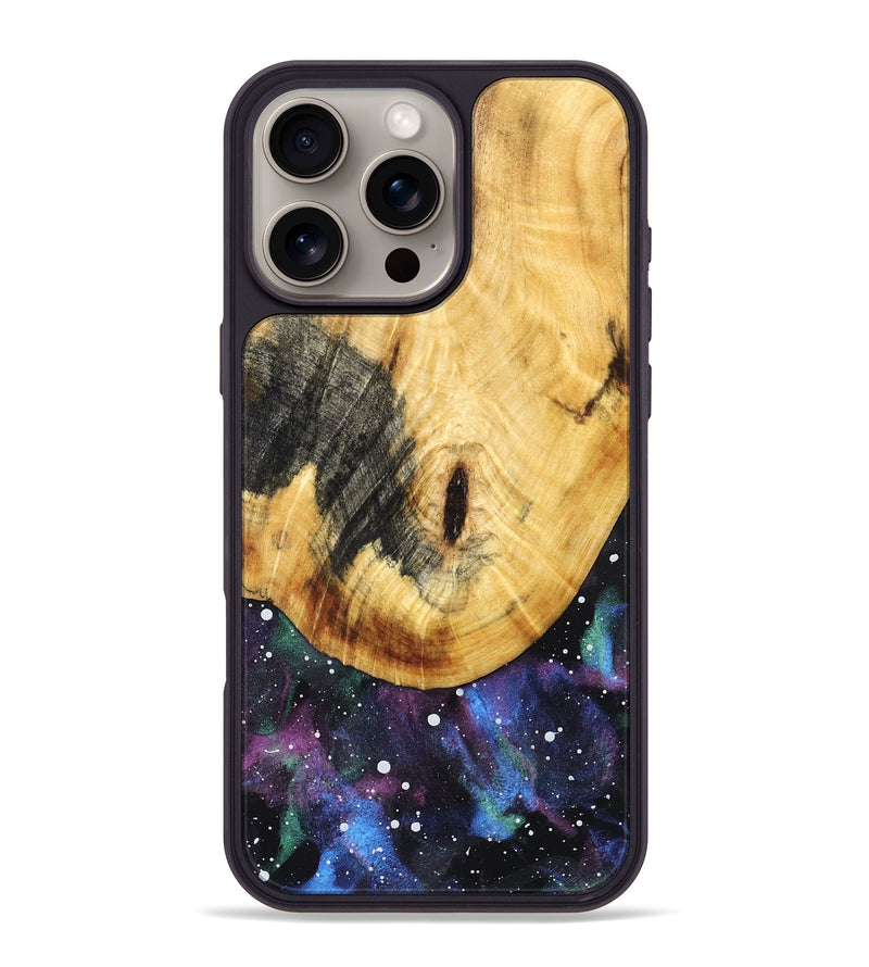 iPhone 16 Pro Max Wood Phone Case - Latisha (Cosmos, 831393)
