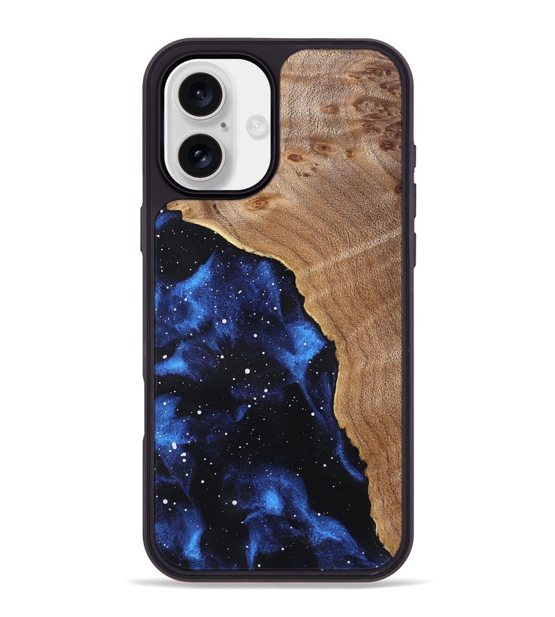 iPhone 16 Plus Wood Phone Case - Sergio (Cosmos, 831400)
