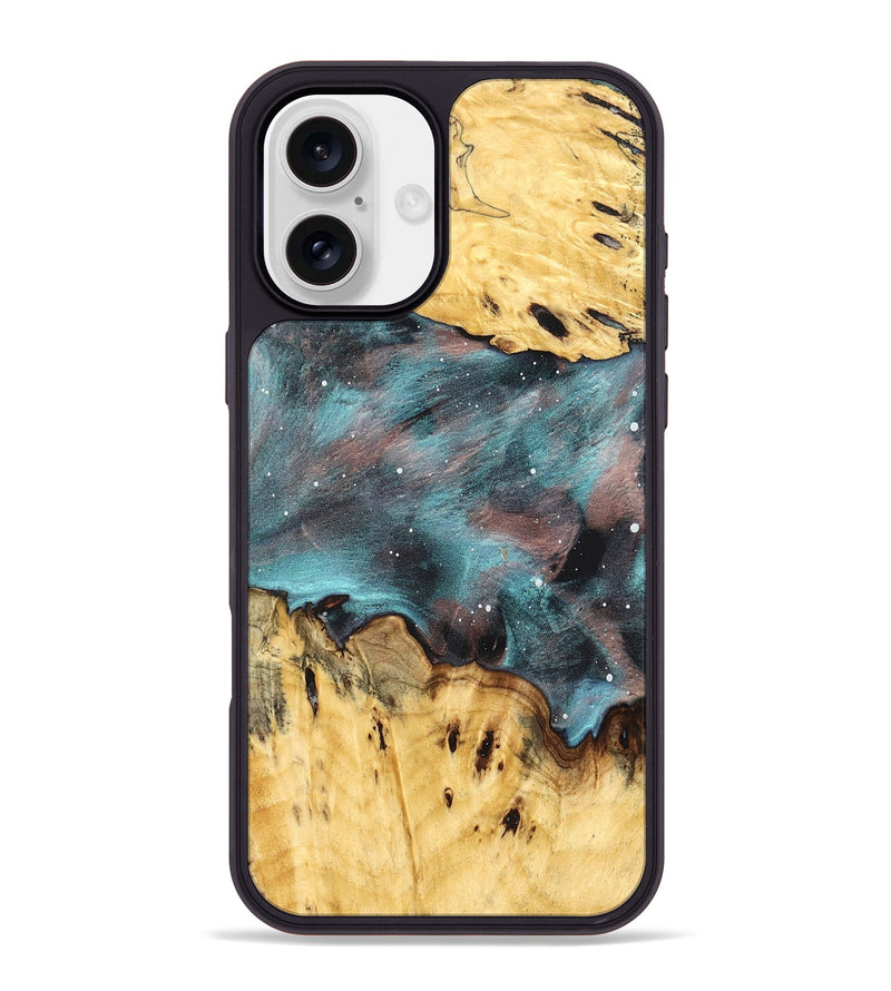 iPhone 16 Plus Wood Phone Case - Garland (Cosmos, 831411)