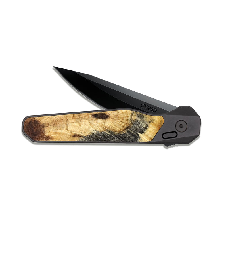 EDC Dark Slate Wood Pocket Knife - Alvaro (Cosmos, 831421)