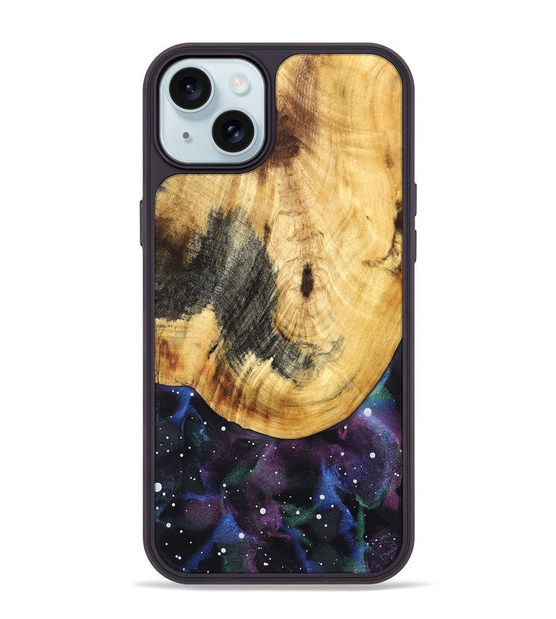 iPhone 15 Plus Wood Phone Case - Alvaro (Cosmos, 831421)