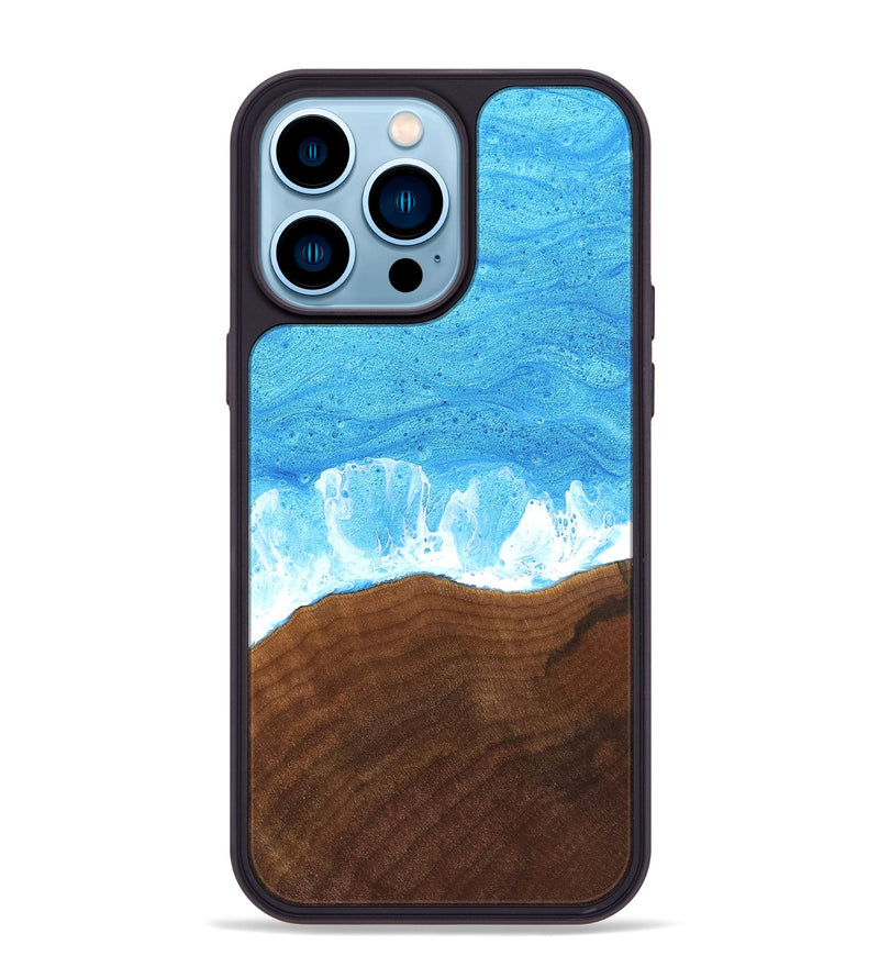 iPhone 14 Pro Max Wood Phone Case - Callie (Coastal, 831427)