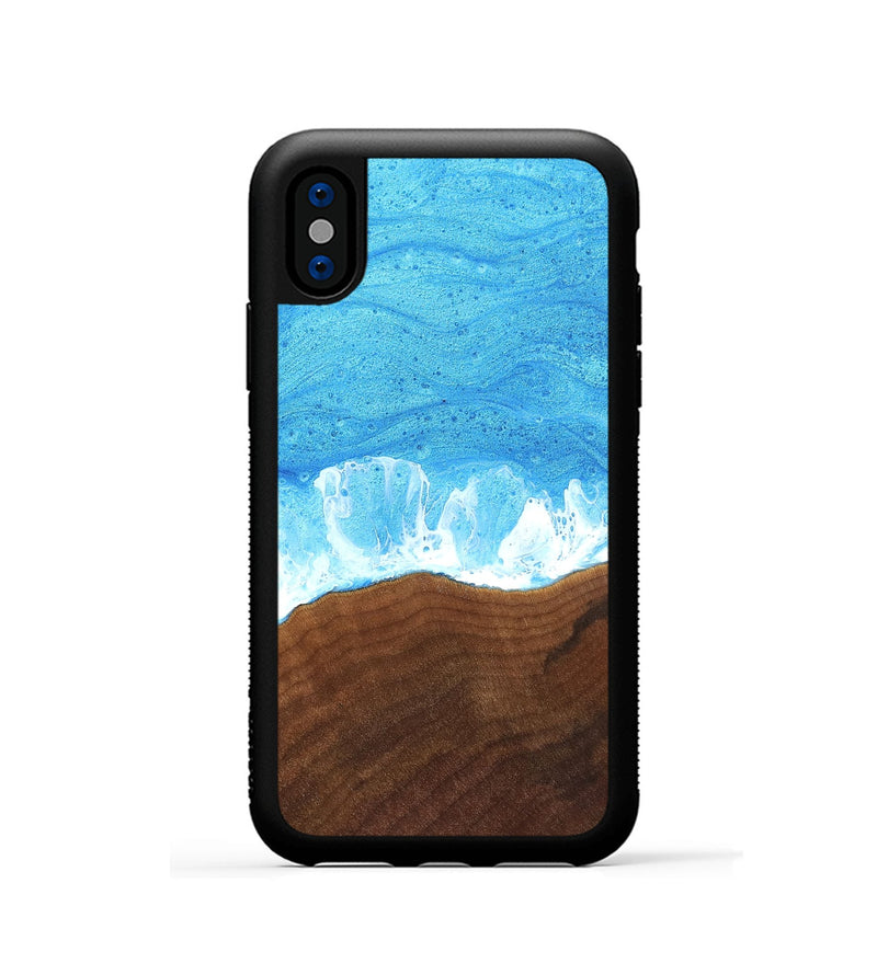 iPhone Xs Wood Phone Case - Callie (Coastal, 831427)