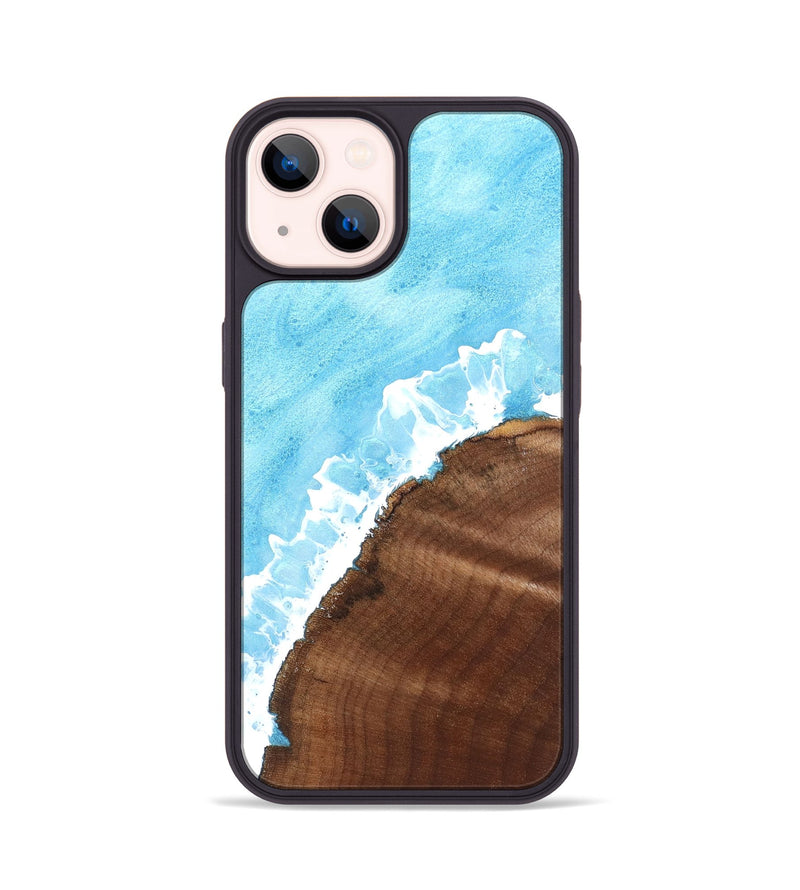 iPhone 14 Wood Phone Case - Minta (Coastal, 831429)