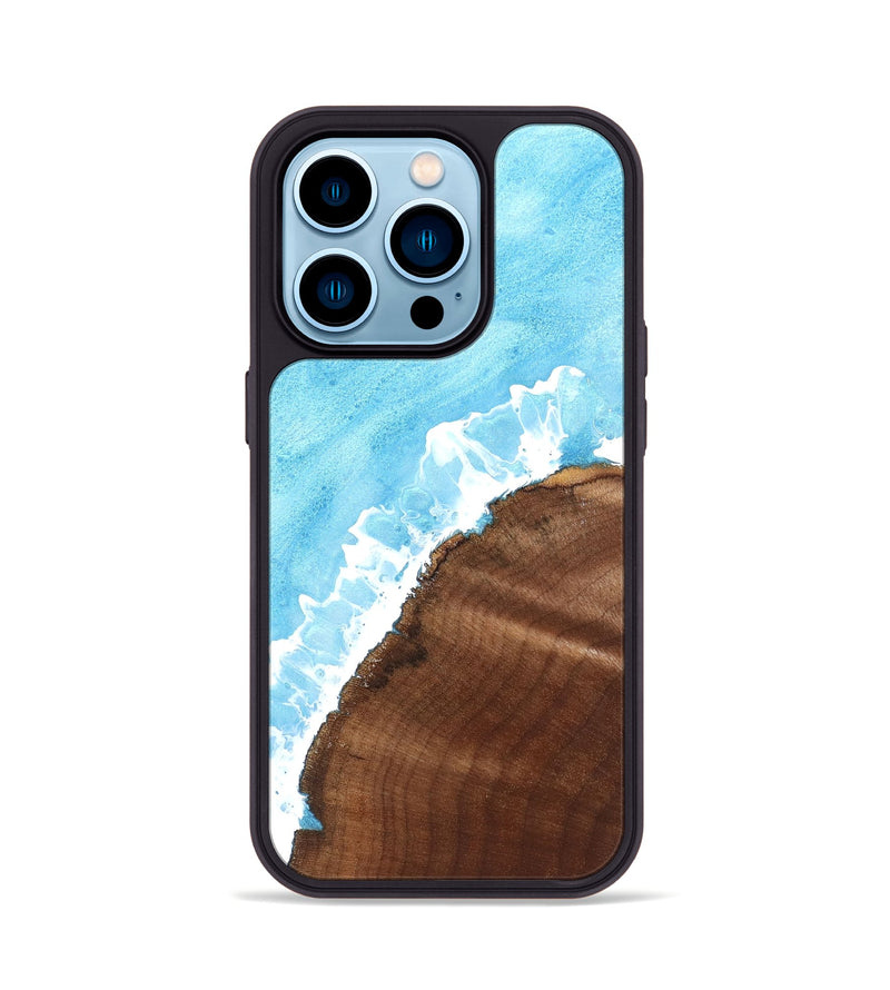iPhone 14 Pro Wood Phone Case - Minta (Coastal, 831429)
