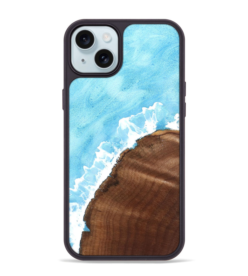 iPhone 15 Plus Wood Phone Case - Minta (Coastal, 831429)