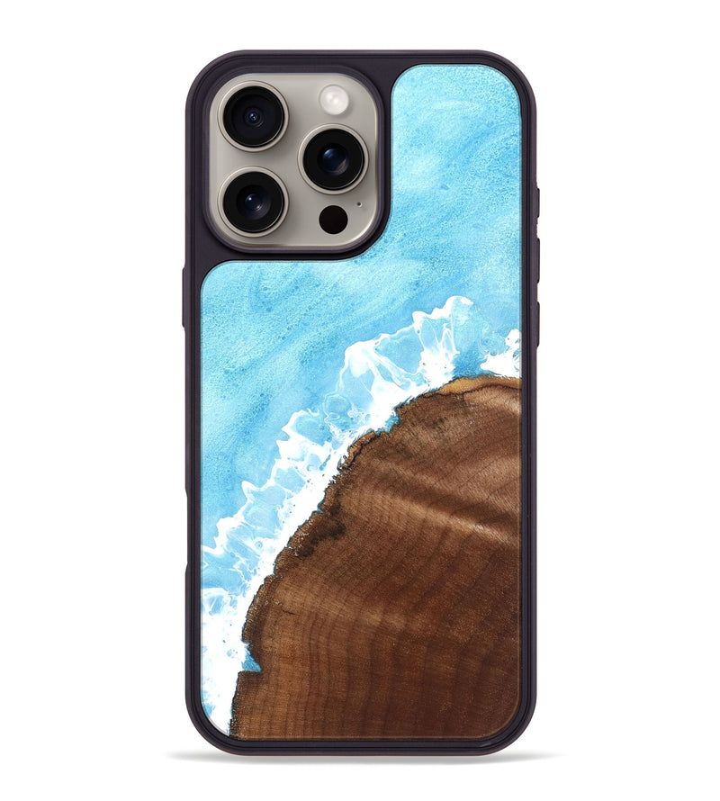 iPhone 16 Pro Max Wood Phone Case - Minta (Coastal, 831429)