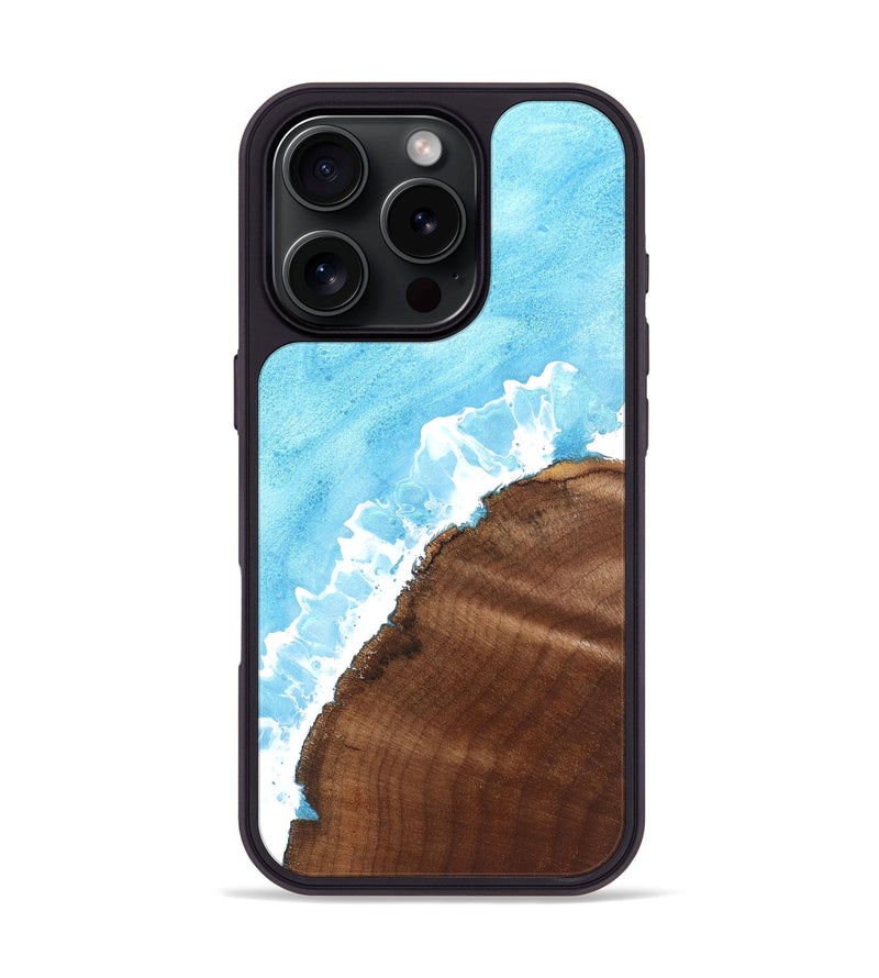 iPhone 16 Pro Wood Phone Case - Minta (Coastal, 831429)