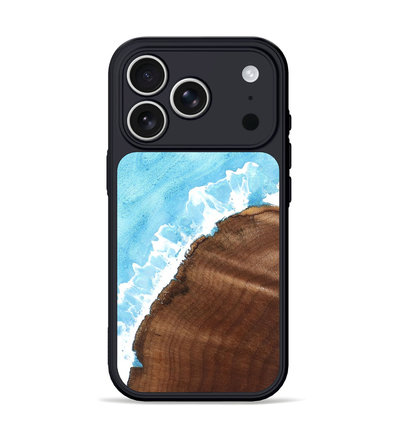 iPhone 17 Pro Wood Phone Case - Minta (Coastal, 831429)