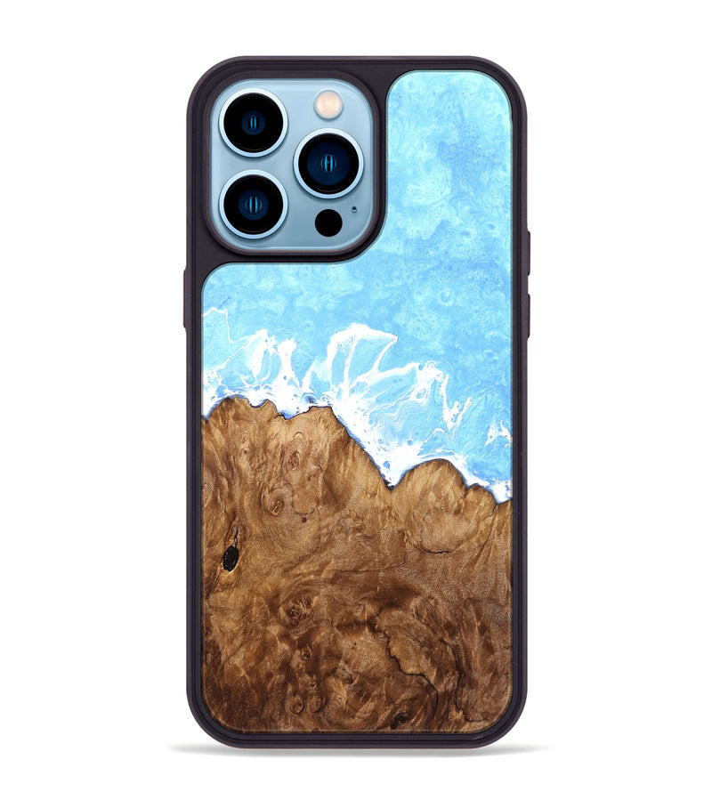 iPhone 14 Pro Max Wood Phone Case - Natalie (Coastal, 831432)