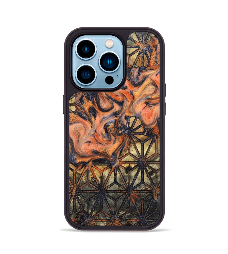 iPhone 14 Pro Wood Phone Case - Nellie (Pattern, 831447)