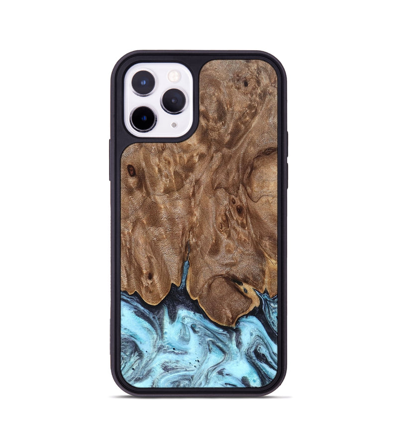 iPhone 11 Pro Wood Phone Case - Isom (Blue, 831456)