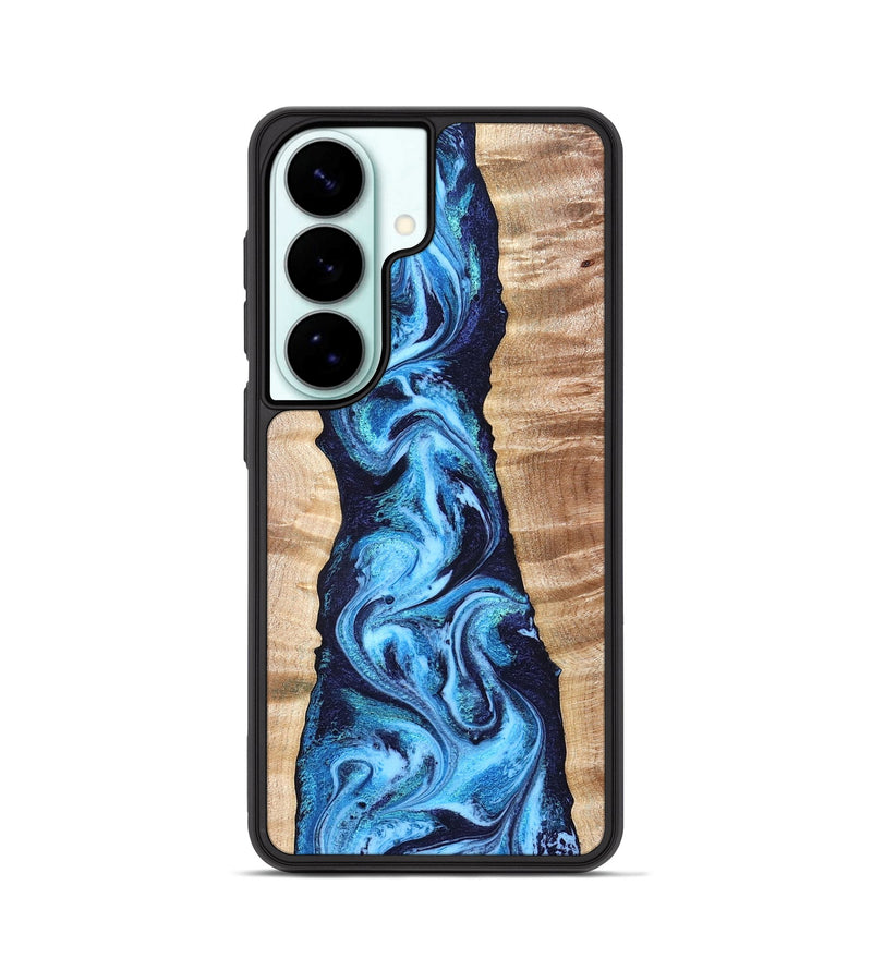 Galaxy S26 Wood Phone Case - Laney (Blue, 831459)