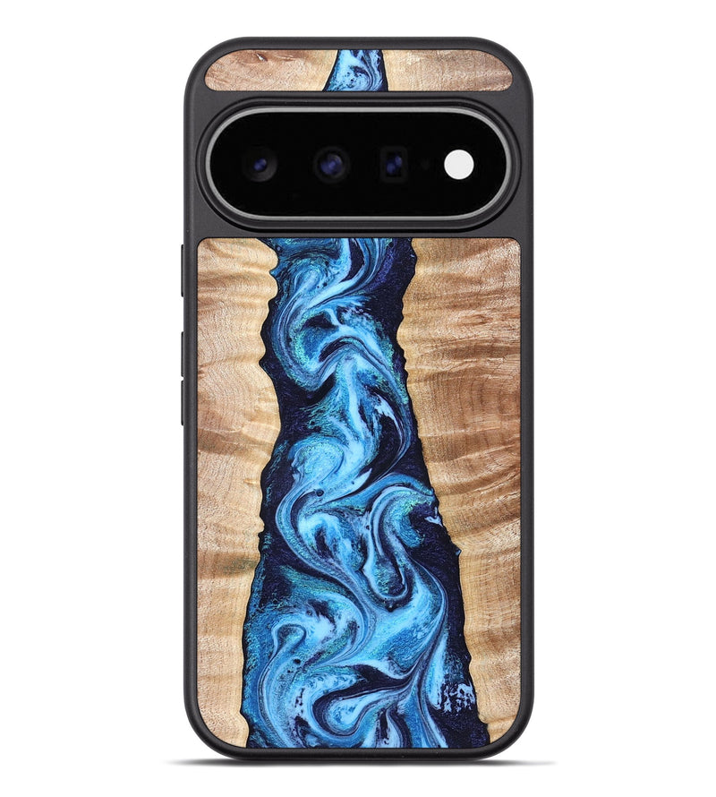 Pixel 11 Pro XL Wood Phone Case - Laney (Blue, 831459)