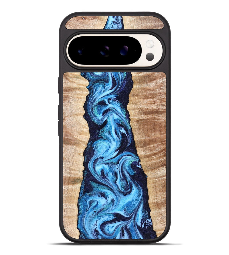 Pixel 9 Pro XL Wood Phone Case - Laney (Blue, 831459)