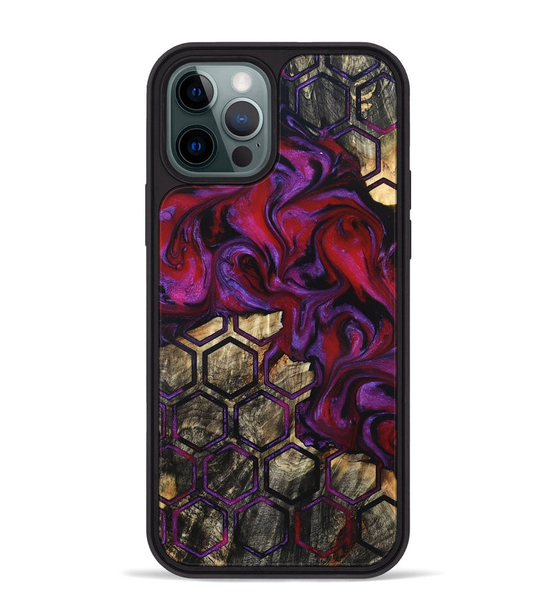 iPhone 12 Pro Max Wood Phone Case - Lloyd (Pattern, 831466)