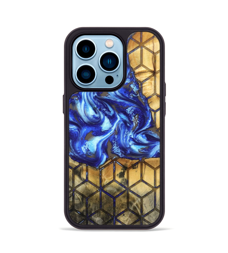 iPhone 14 Pro Wood Phone Case - Jerome (Pattern, 831467)