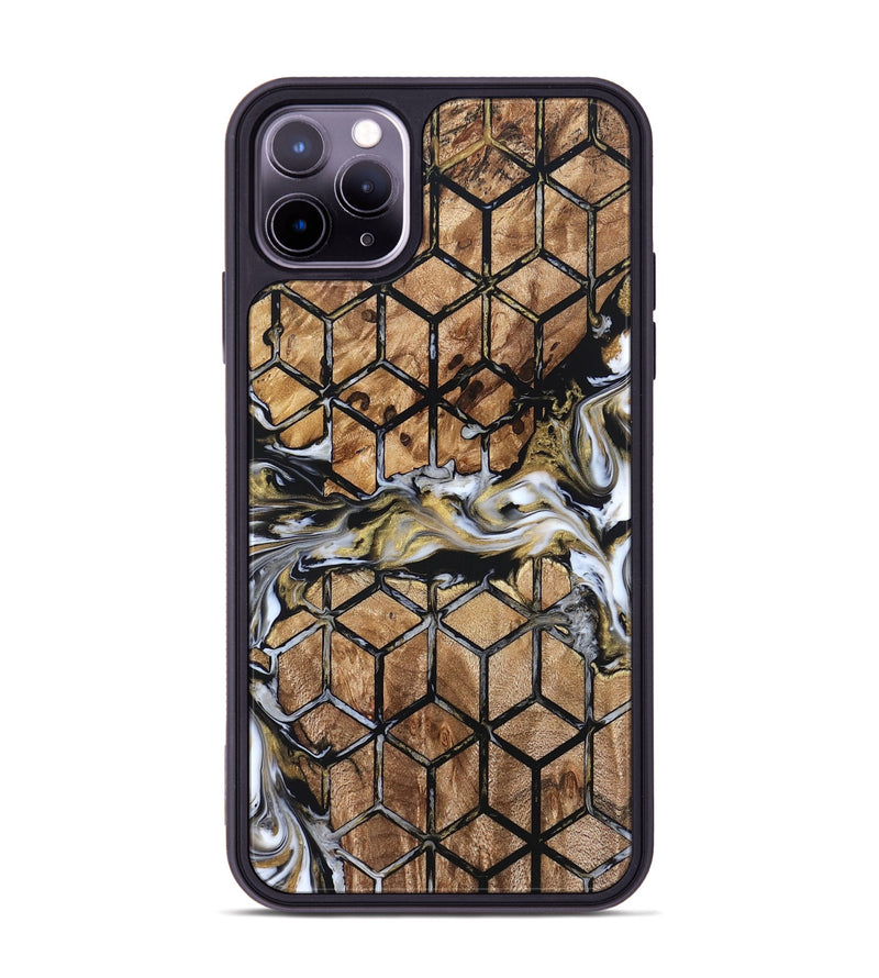 iPhone 11 Pro Max Wood Phone Case - Sina (Pattern, 831468)