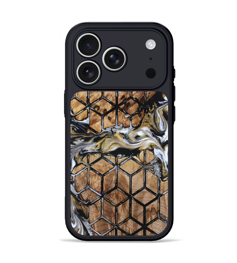 iPhone 17 Pro Wood Phone Case - Sina (Pattern, 831468)