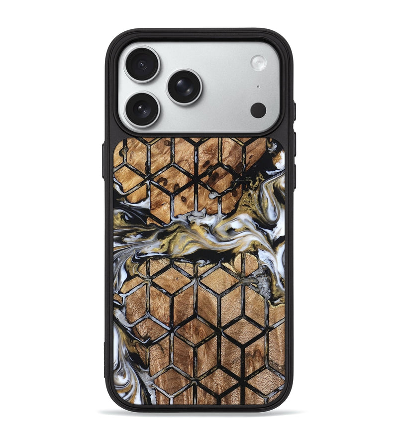 iPhone 18 Pro Max Wood Phone Case - Sina (Pattern, 831468)