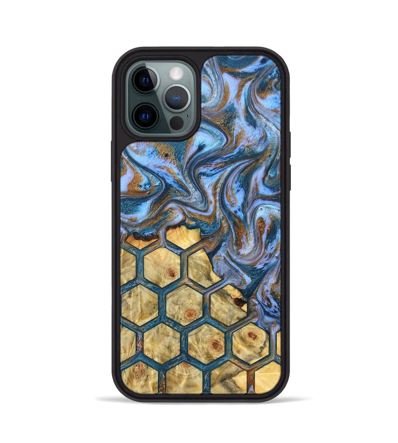 iPhone 12 Pro Wood Phone Case - Yael (Pattern, 831470)