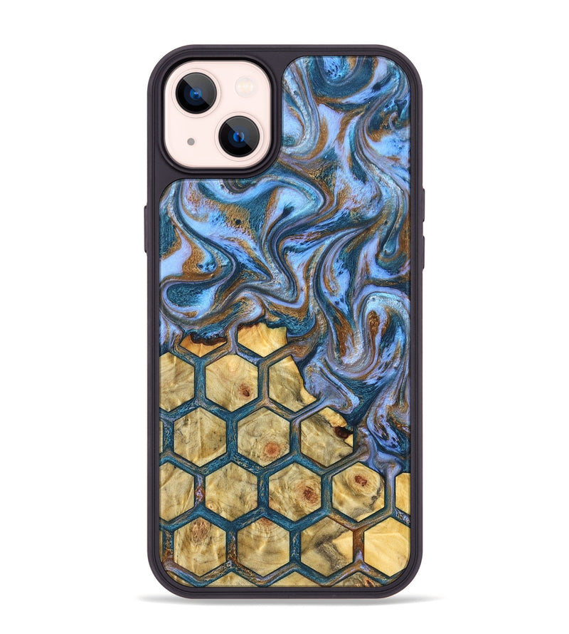 iPhone 14 Plus Wood Phone Case - Yael (Pattern, 831470)