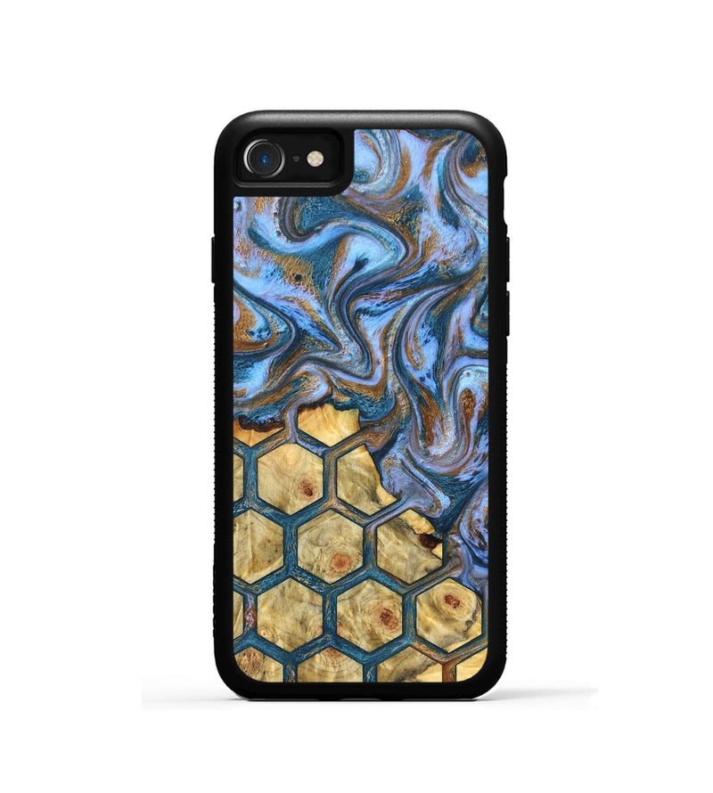 iPhone SE Wood Phone Case - Yael (Pattern, 831470)