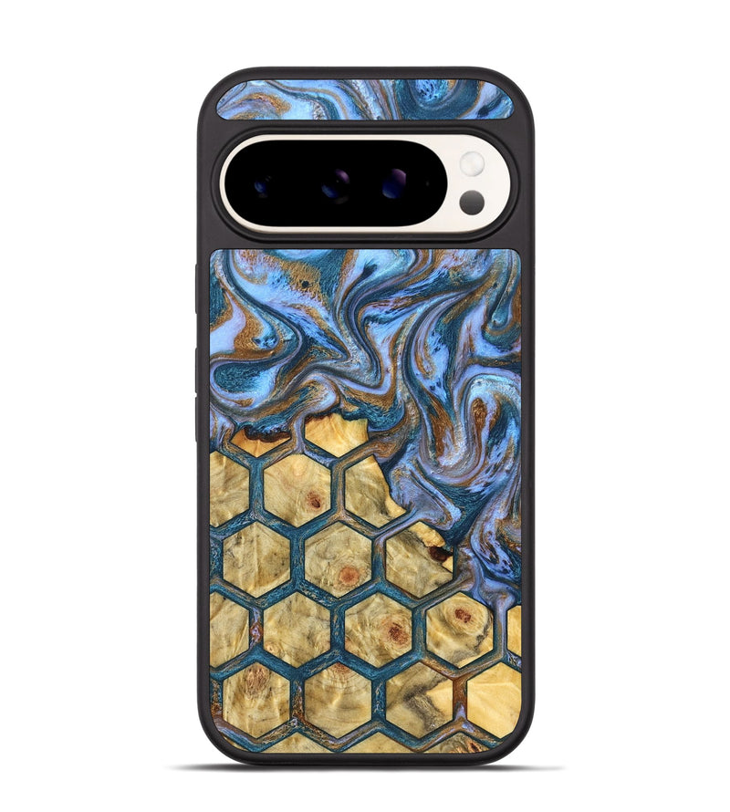 Pixel 9 Wood Phone Case - Yael (Pattern, 831470)