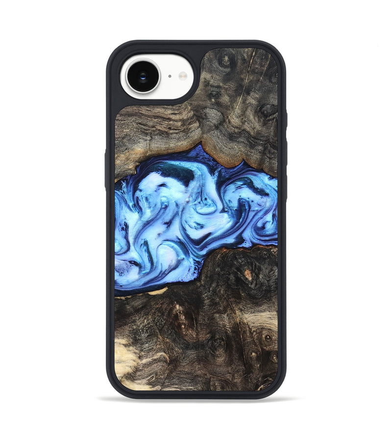 iPhone 16e Wood Phone Case - Karyn (Blue, 831474)