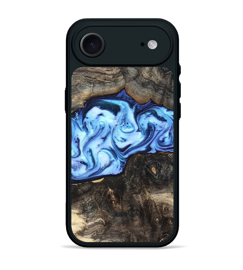 iPhone 17 Air Wood Phone Case - Karyn (Blue, 831474)