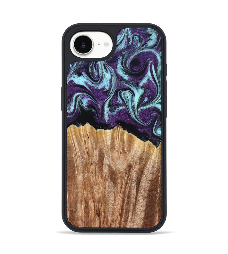 iPhone 17e Wood Phone Case - Arch (Purple, 831477)