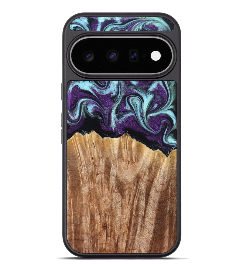 Pixel 11 Pro XL Wood Phone Case - Arch (Purple, 831477)