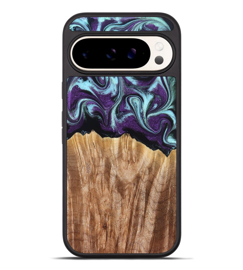 Pixel 9 Pro XL Wood Phone Case - Arch (Purple, 831477)