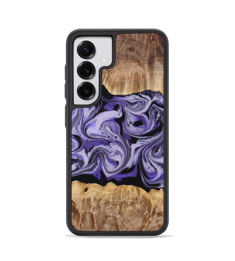 Galaxy S25 Wood Phone Case - Yuridia (Purple, 831478)