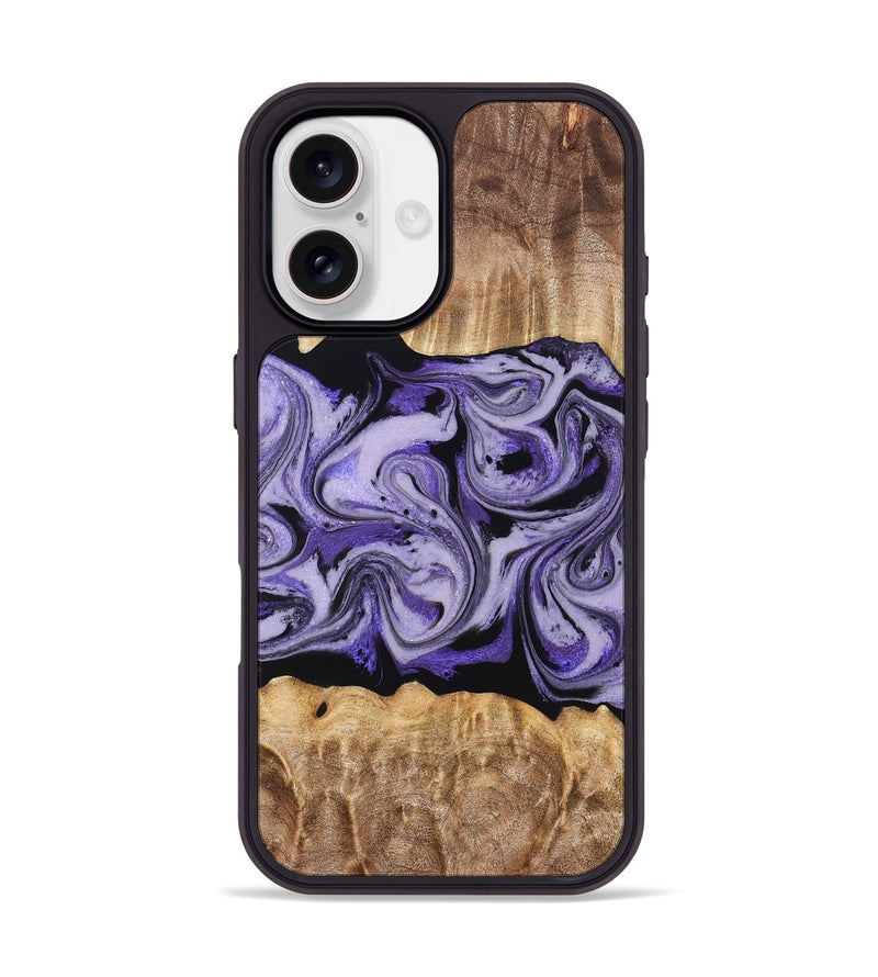 iPhone 17 Wood Phone Case - Yuridia (Purple, 831478)