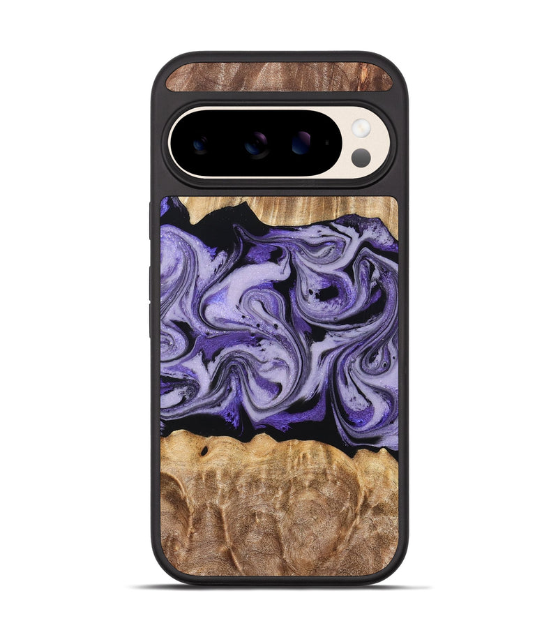 Pixel 10 Wood Phone Case - Yuridia (Purple, 831478)