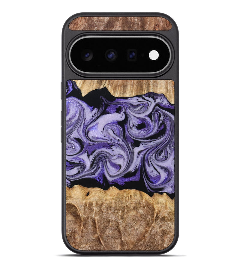 Pixel 11 Pro XL Wood Phone Case - Yuridia (Purple, 831478)