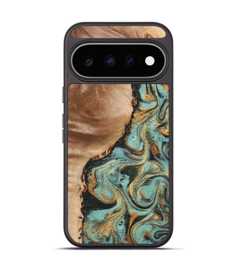 Pixel 11 Wood Phone Case - Emmit (Green, 831485)