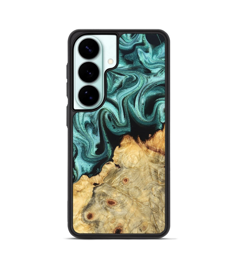 Galaxy S26 Wood Phone Case - Fisher (Green, 831490)