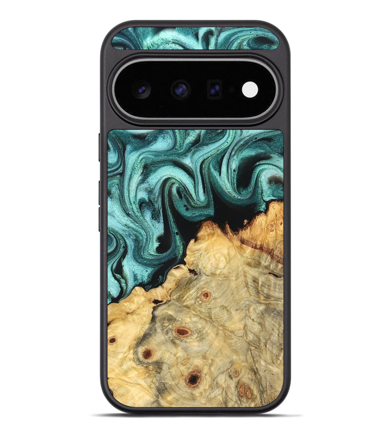 Pixel 11 Pro XL Wood Phone Case - Fisher (Green, 831490)