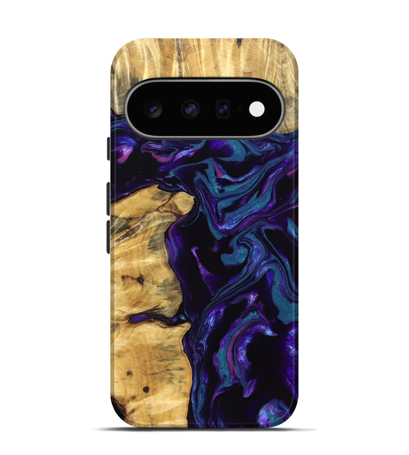 Pixel 11 Wood Live Edge Phone Case - Todd (Purple, 831613)