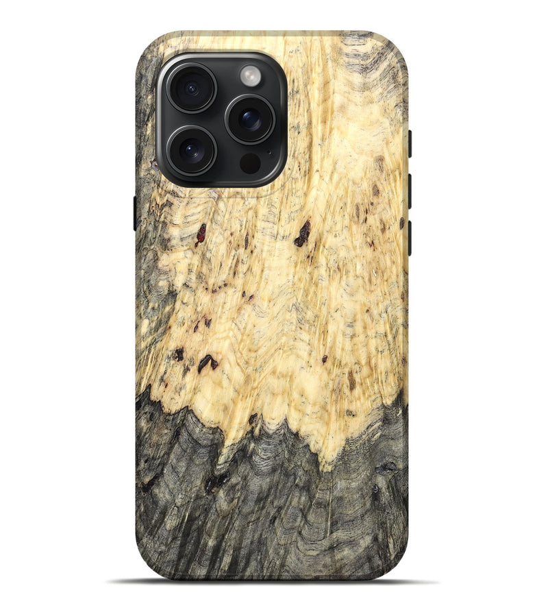 iPhone 16 Pro Max Wood Live Edge Phone Case - Lawson (Solid Wood, 831633)