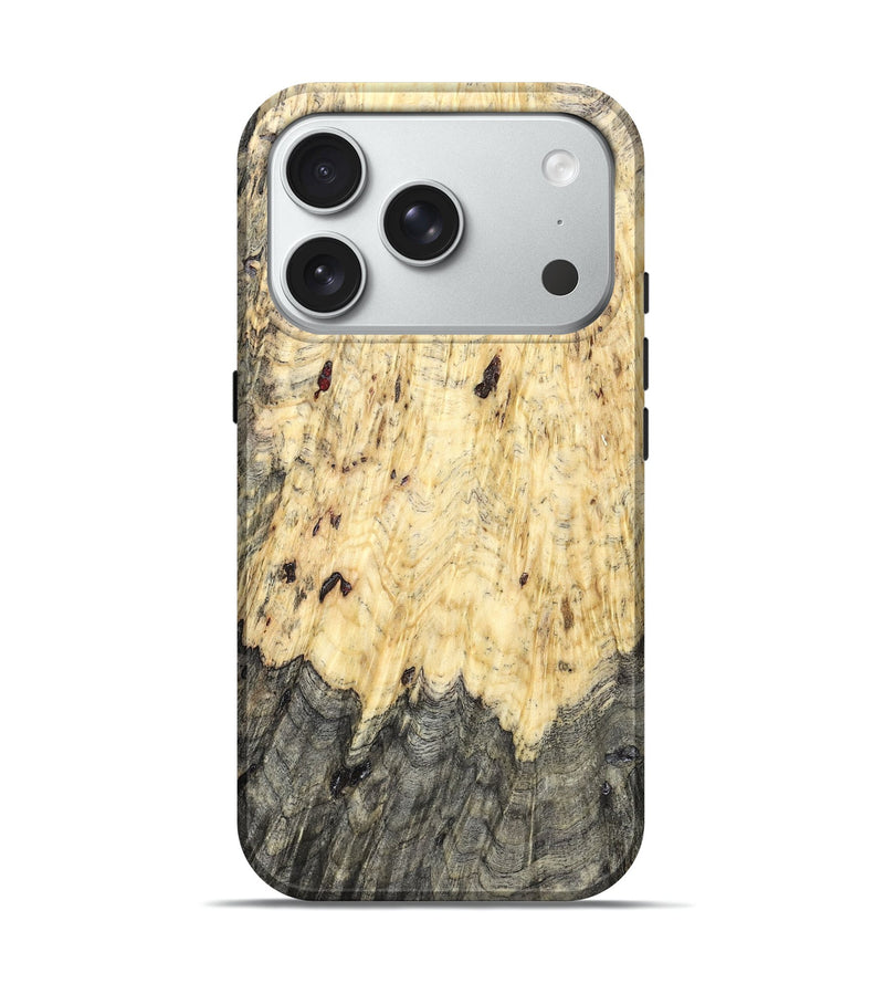 iPhone 18 Pro Wood Live Edge Phone Case - Lawson (Solid Wood, 831633)